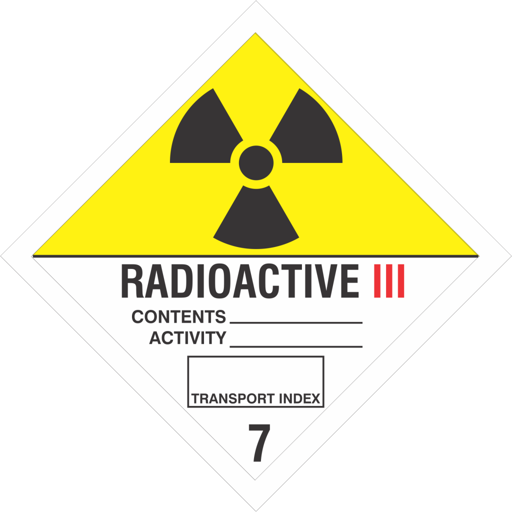 Radioactive перевод. Radioactive III табличка. License ADR Radioactive. Transport Hazard class(es).